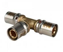 Тройник STOUT - 26 (прессовой, для металлопластиковых труб) SFP-0006-262626