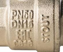 Кран шаровой полнопроходной STOUT - 1/2" (НР/ВР, PN40, Tmax 150°С, ручка-рычаг черная) SVB-0003-000015