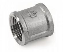 Муфта латунная резьбовая STOUT - 1" (никелированная) SFT-0006-000011