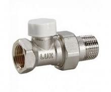 Клапан ручной регулировки прямой LUXOR DD 121 - 3/4" (для стальных труб, Tmax 120°C, PN10) 11262700